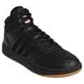 Miniatyrbillede 4 af 8: Adidas Hoops 3.0 Mid Sko Sort EU 45 1/3 Mand