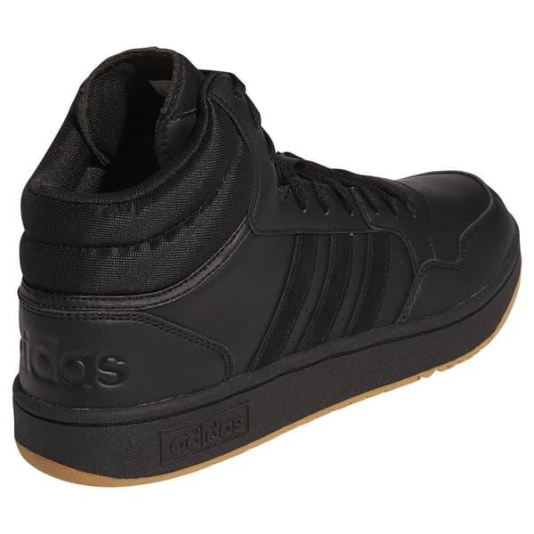 Adidas Hoops 3.0 Mid Sko Sort EU 45 1/3 Mand