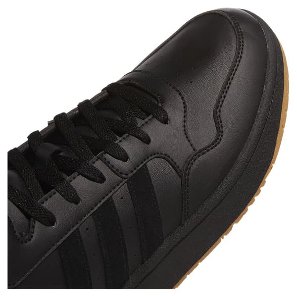 Adidas Hoops 3.0 Mid Sko Sort EU 45 1/3 Mand