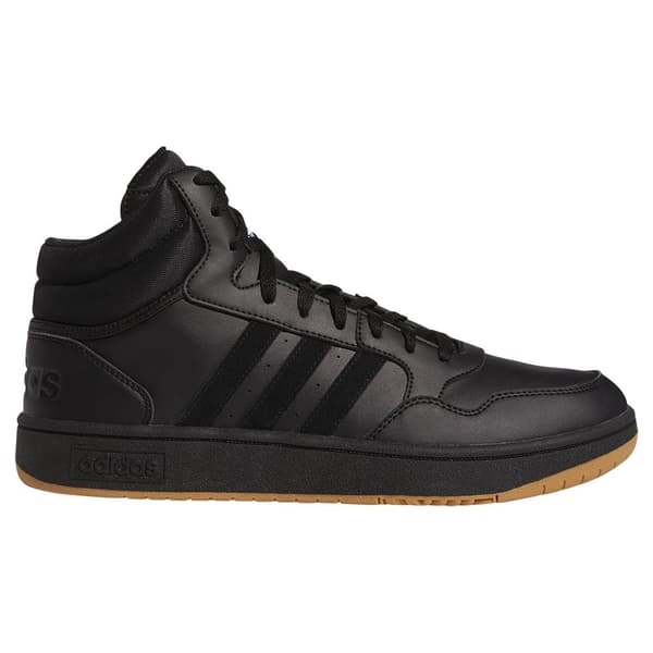 Adidas Hoops 3.0 Mid Sko Sort EU 45 1/3 Mand