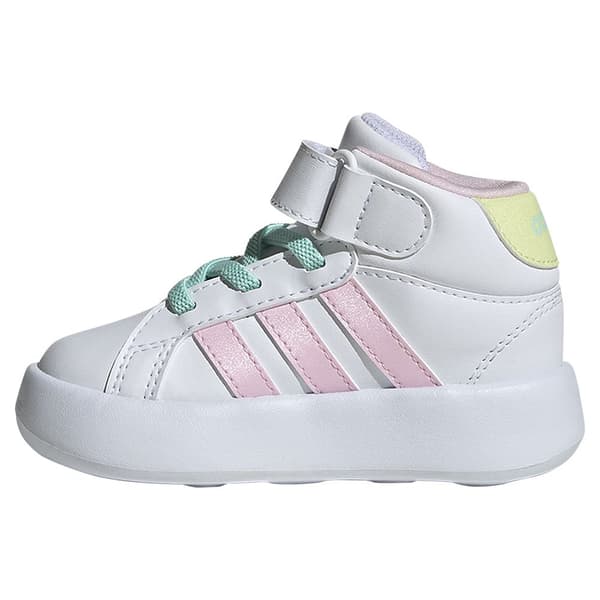 Adidas Grand Court Mid Babyskor Vit EU 23 1/2 Pojke
