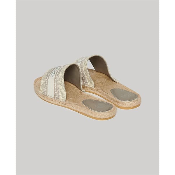 Superdry Canv Overlay Espadriller Grå EU 38 Kvinna