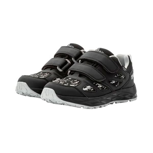 Jack Wolfskin Woodland 2 Texapore Low Vc Vandresko Sort EU 34