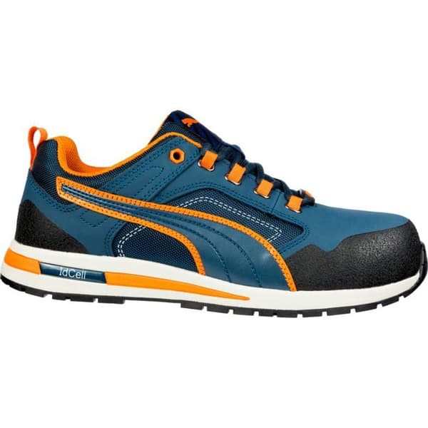 Sneakers med låg säkerhet CROSSTWIST LOW S3 HRO SRC blå/orange P47 - PUMA - 643100-T.47