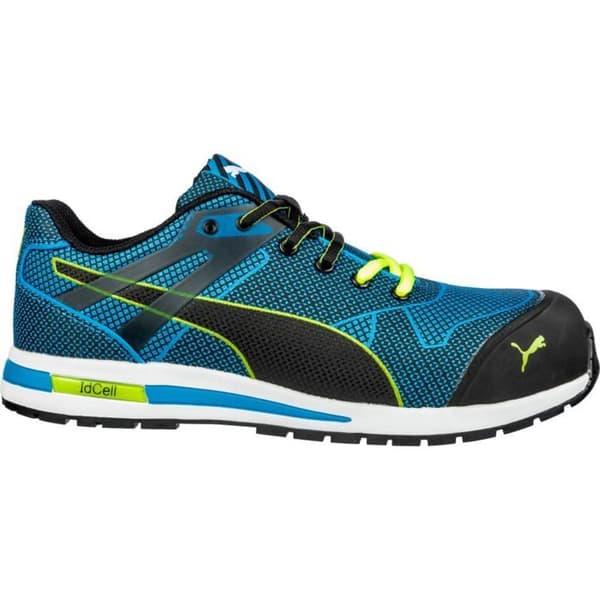 Sneakers med låg säkerhet BLAZE KNIT LOW S1P HRO SRC blå/grön P44 - PUMA - 643060-T.44