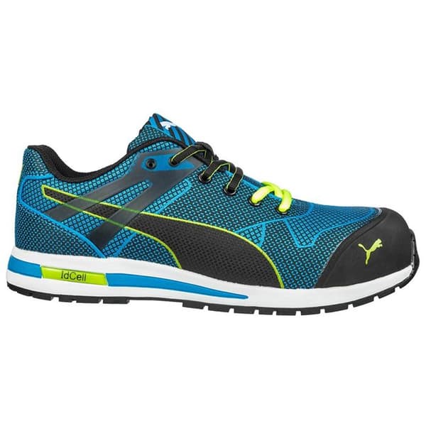 Sneakers med låg säkerhet BLAZE KNIT LOW S1P HRO SRC blå/grön P44 - PUMA - 643060-T.44