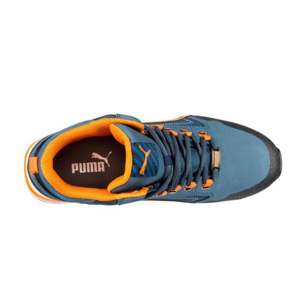 CROSSTWIST MID S3 HRO SRC blå/orange P39 högsäkerhetssneakers - PUMA - 633140-T.39