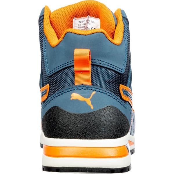 CROSSTWIST MID S3 HRO SRC blå/orange P39 högsäkerhetssneakers - PUMA - 633140-T.39