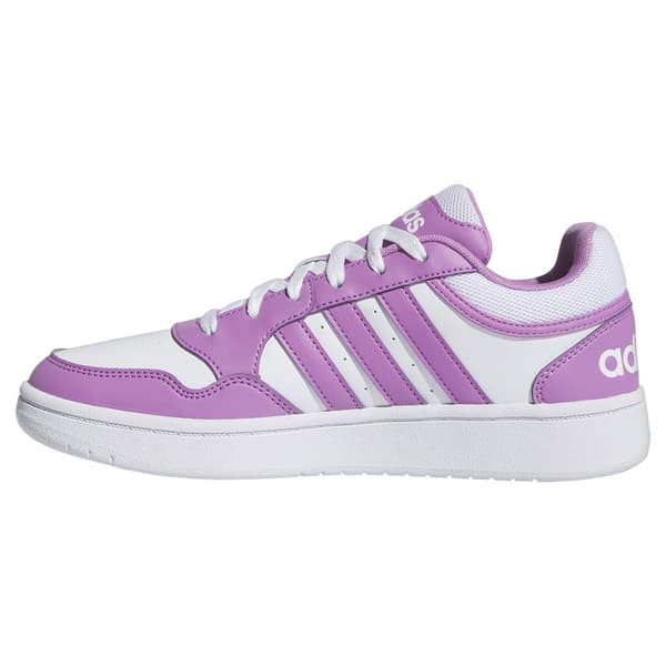 Adidas Hoops 3.0 Sko Hvid,Lilla EU 38 Kvinde