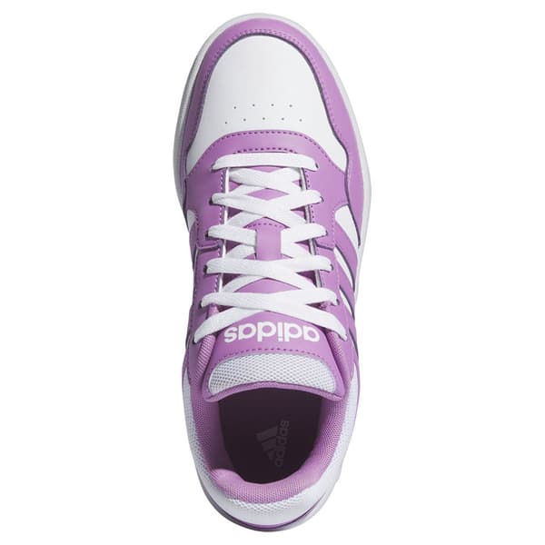 Adidas Hoops 3.0 Sko Hvid,Lilla EU 38 Kvinde