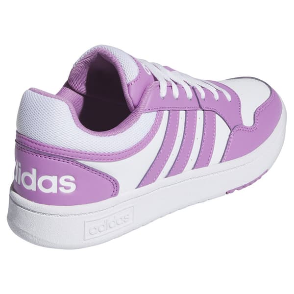 Adidas Hoops 3.0 Sko Hvid,Lilla EU 38 Kvinde