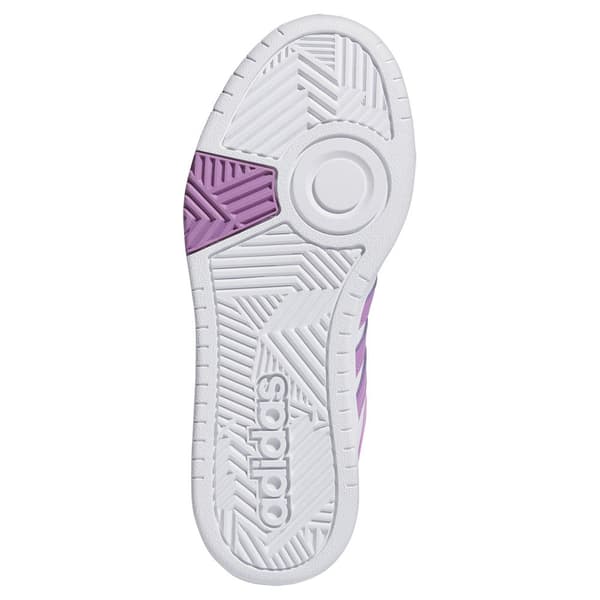 Adidas Hoops 3.0 Sko Hvid,Lilla EU 38 Kvinde