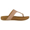 Miniatyrbild 1 av 4: Fitflop Iqushion Leather Toe-post Tofflor Guld EU 38 Kvinna