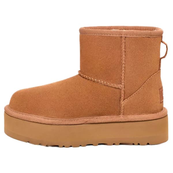Ugg Kids Ds´ Classic Mini Platform Støvler Beige EU 32 1/2 Dreng