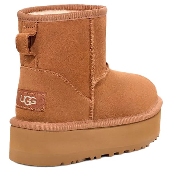 Ugg Kids Ds´ Classic Mini Platform Støvler Beige EU 32 1/2 Dreng