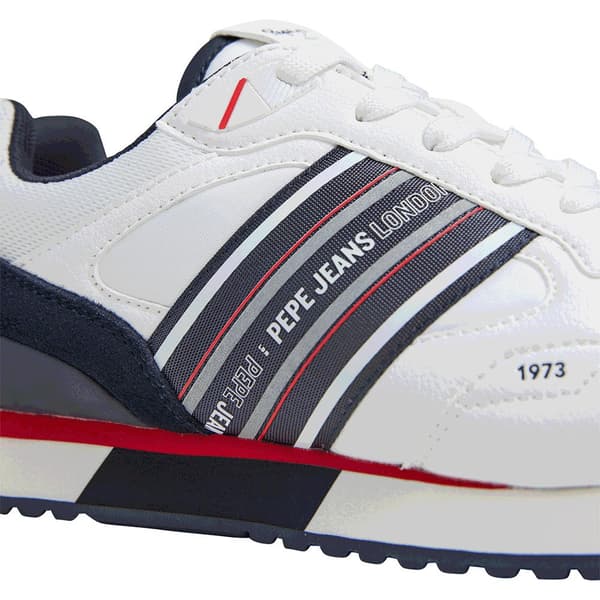 Pepe Jeans Dublin Young Sko Hvid EU 42 Mand