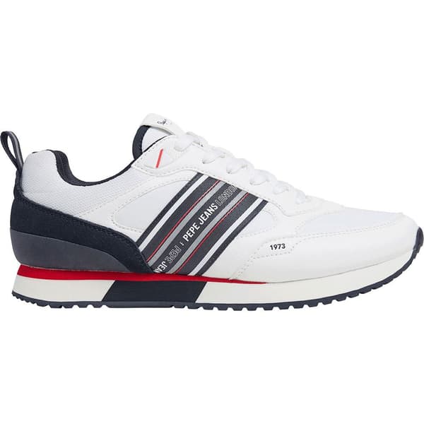 Pepe Jeans Dublin Young Sko Hvid EU 42 Mand