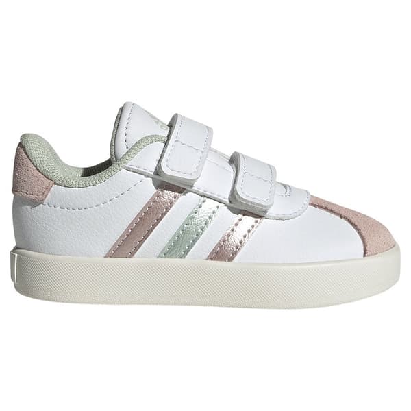 Adidas Vl Court 3.0 Babyskor Vit EU 21 Pojke