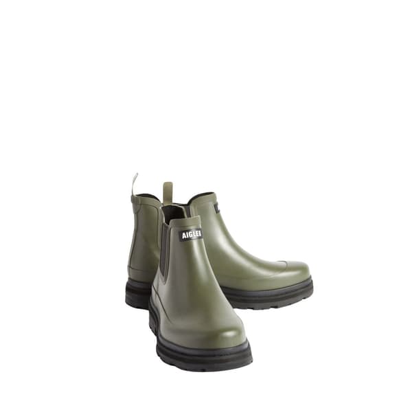 Aigle Soft 2 Gummistøvler Grøn EU 37 Kvinde