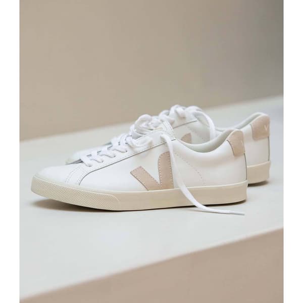 Veja Esplar Logo Leather Lenkkarit Valkoinen EU 40 Nainen