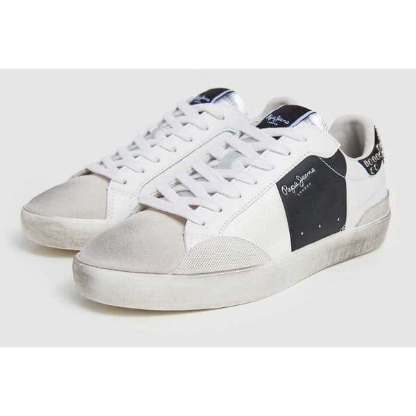 Pepe Jeans Pls31568 Skor Vit EU 37 Kvinna