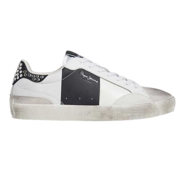 Pepe Jeans Pls31568 Skor Vit EU 37 Kvinna