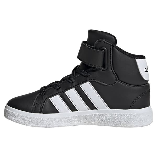 Adidas Grand Court Mid Sko Sort EU 38 2/3 Dreng