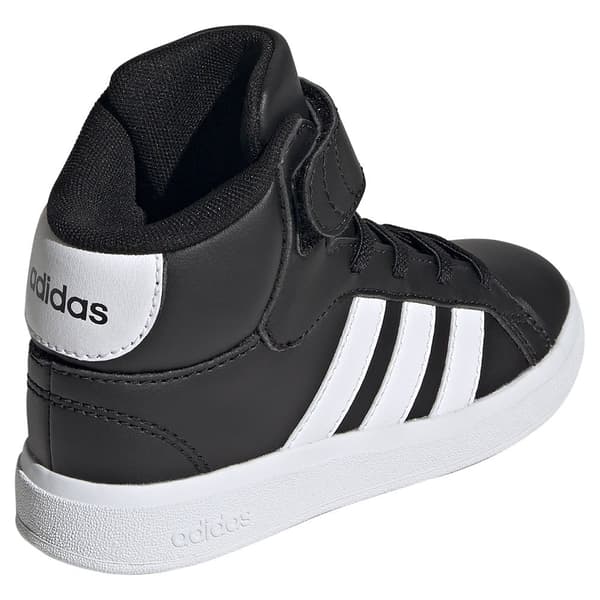 Adidas Grand Court Mid Sko Sort EU 38 2/3 Dreng