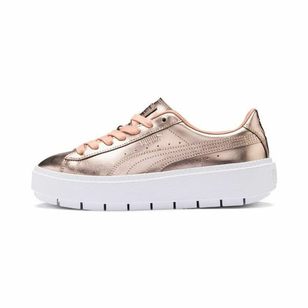 Naisten vapaa-ajan lenkkarit Puma Basket Platform Trace Luxe - 36