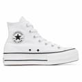 Pikkukuva 3 / 9: Naisten rennot kävelykengät Converse All Star Platform High Top Valkoinen - 40