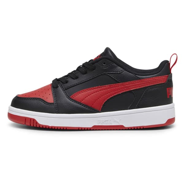 Puma Rebound V6 Lo Skor Röd,Svart EU 37 1/2 Pojke