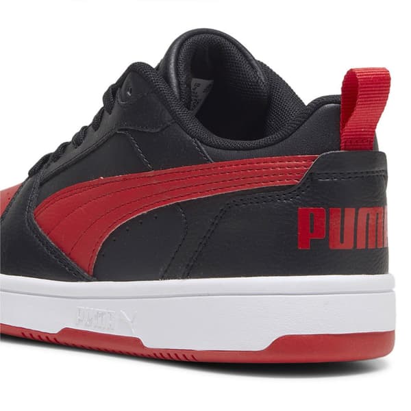 Puma Rebound V6 Lo Skor Röd,Svart EU 37 1/2 Pojke