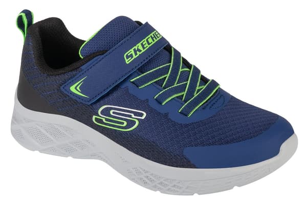Skechers Microspec Ii Zovrix Skor Utan Snören Blå EU 30 Pojke