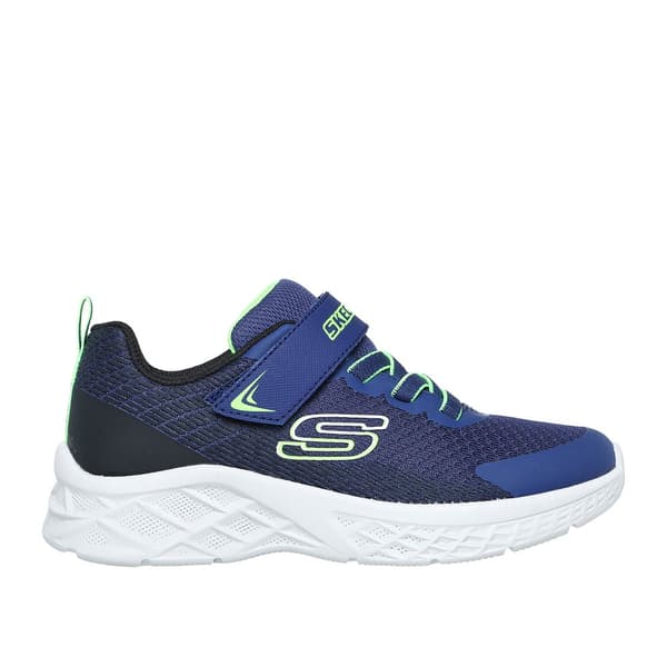 Skechers Microspec Ii Zovrix Skor Utan Snören Blå EU 32 Pojke