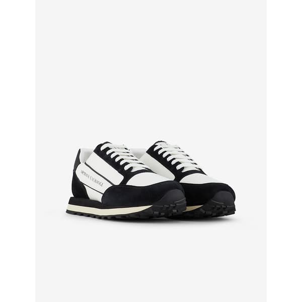 Armani Exchange Xux083_xv263 Sko Hvid,Sort EU 43 Mand