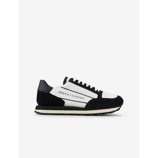 Armani Exchange Xux083_xv263 Sko Hvid,Sort EU 43 Mand