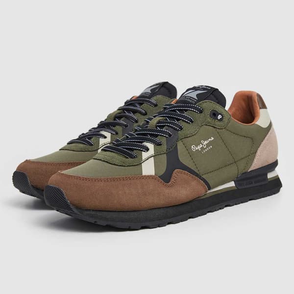 Pepe Jeans Brit Road Sko Brun EU 40 Mand
