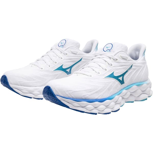 Mizuno Wave Sky 8 Löparskor Vit EU 44 Kvinna