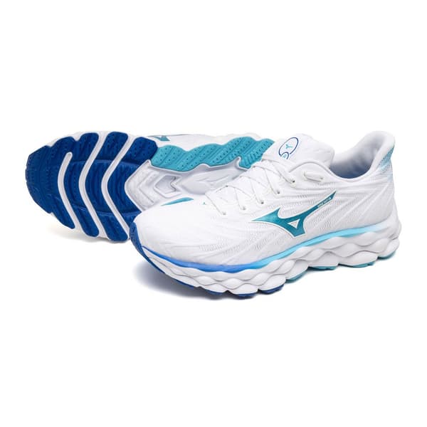Mizuno Wave Sky 8 Løbesko Hvid EU 44 1/2 Kvinde