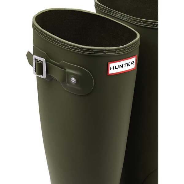 Hunter Original Tall Rain Stövlar Grönt EU 37 Kvinna