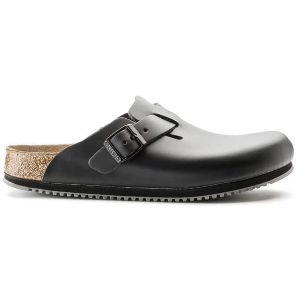 Sabots - Birkenstock - Boston - Naturläder - Halkfri sula - 41 Herr