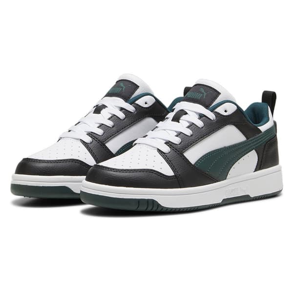Puma Rebound V6 Lo Skor Vit,Svart EU 38 Pojke
