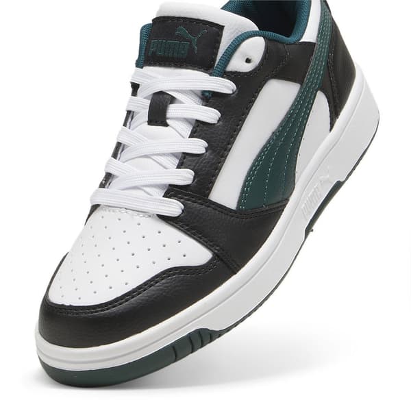 Puma Rebound V6 Lo Skor Vit,Svart EU 38 Pojke