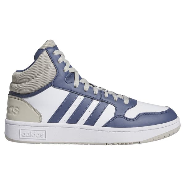 Adidas Hoops 3.0 Mid Classic Vintage Skor Blå,Grå EU 46 Man