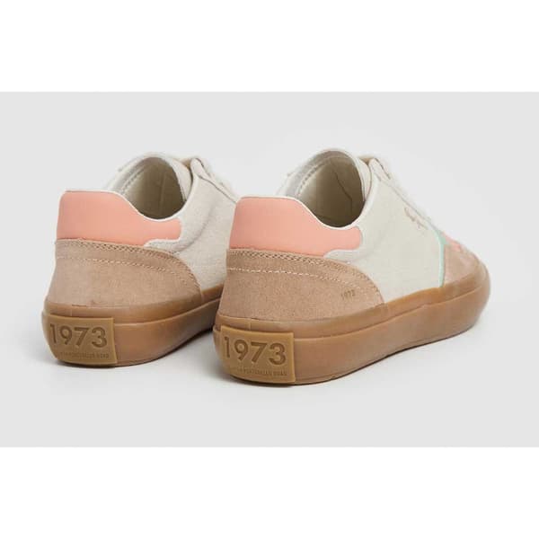 Pepe Jeans Travis Retro Skor Vit EU 39 Kvinna