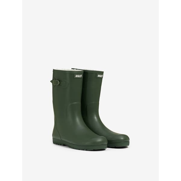 Aigle Woody Pop 2 Gummistøvler Grøn EU 35 Dreng