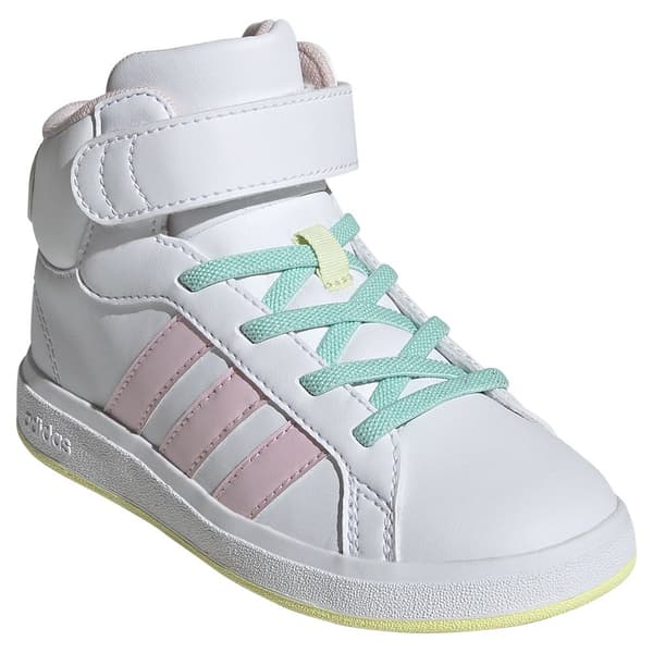Adidas Grand Court Mid Skor Vit EU 40 Pojke