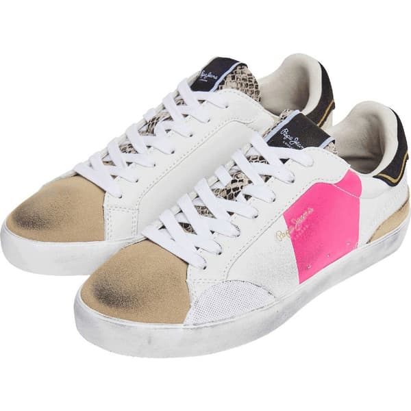 Pepe Jeans Lane Elle Skor Rosa EU 41 Kvinna