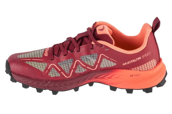 Inov-8 MudTalon Speed W 001147-BUCO-P-001, Kvinde, Løbesko, burgunder