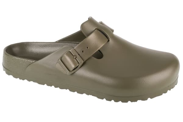 Birkenstock Boston Essentials EVA 1026215, Man, Tofflor, grön
